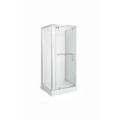 GENERICO - Mampara Ducha 70x70cm Cabina Esquinera con Puerta Abatible 190 cm Alto