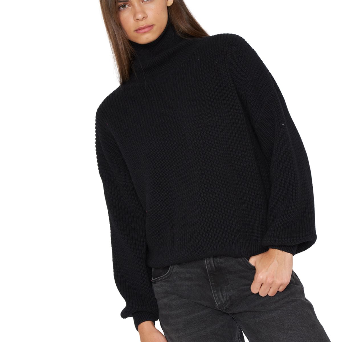 JACINTA TIENDA - Chaleco Violeta negro Jacinta Tienda