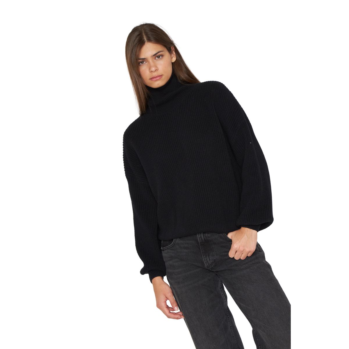 JACINTA TIENDA - Chaleco Violeta negro Jacinta Tienda