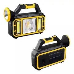 MOVI - Linterna de Emergencia Recargable con Panel Solar- Sirve como Cargador