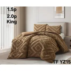 GENERICO - Cubrecama - Cobertor de Invierno con chiporro 2,5 plazas King