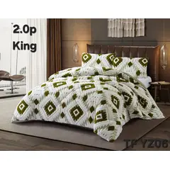 GENERICO - Cubrecama - Cobertor de Invierno con chiporro 2,5 plazas King