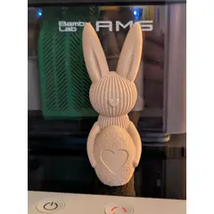 GENERICO - Figura Conejo de Pascua con huevo