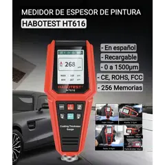 GENERICO - Medidor de espesor de pintura HABOTEST HT616. Recargable