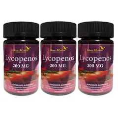 GREEN MEDICAL - Licopeno Gm 180 Capsulas 3x60 Caps