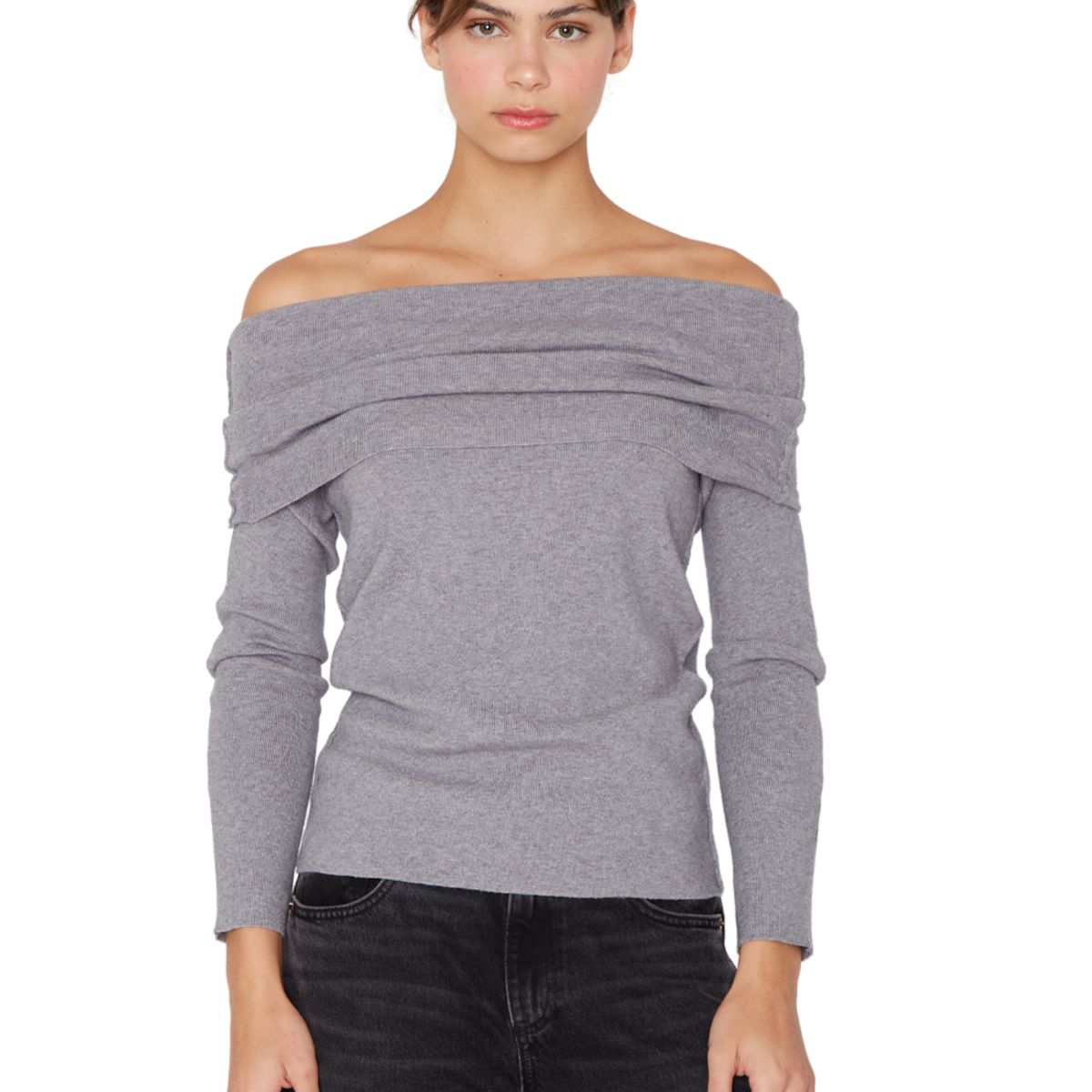 JACINTA TIENDA - Chaleco Shoulder gris Jacinta Tienda