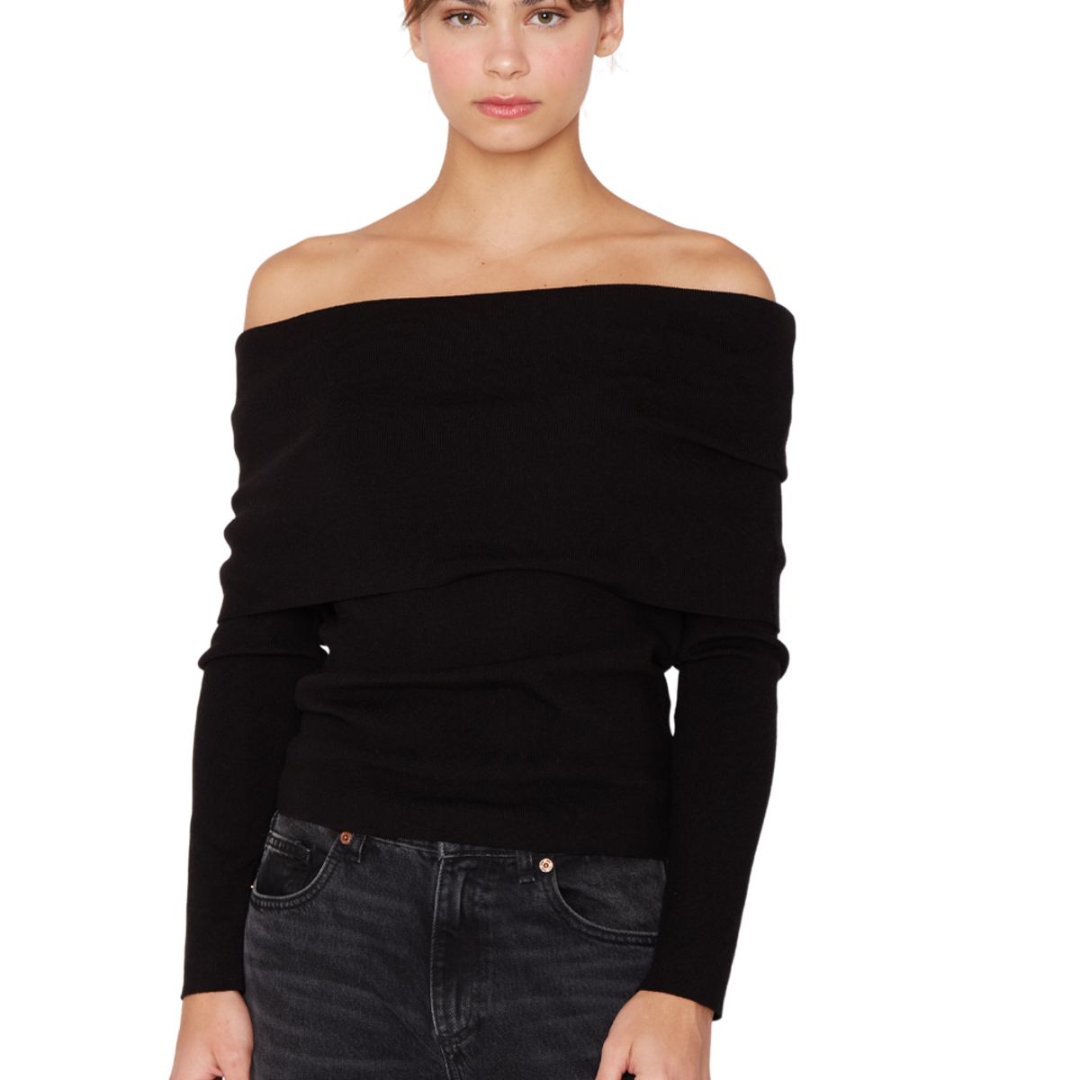 JACINTA TIENDA - Chaleco Shoulder negro Jacinta Tienda