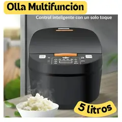MOVI - Olla multifunción 5L con pantalla y menús automáticos- Sorprende a los tuyos.