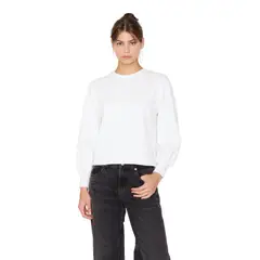 JACINTA TIENDA - Chaleco Harper blanco