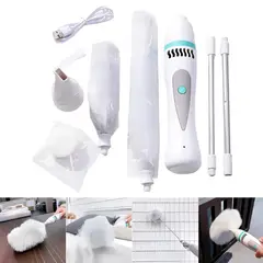 MOVI - PLUMERO ELECTRICO CON EXTENCION Y CABEZALES