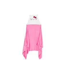 MASHINI - MANTA CAPUCHA INFANTIL 3D 75X180CM HELLO KITTY