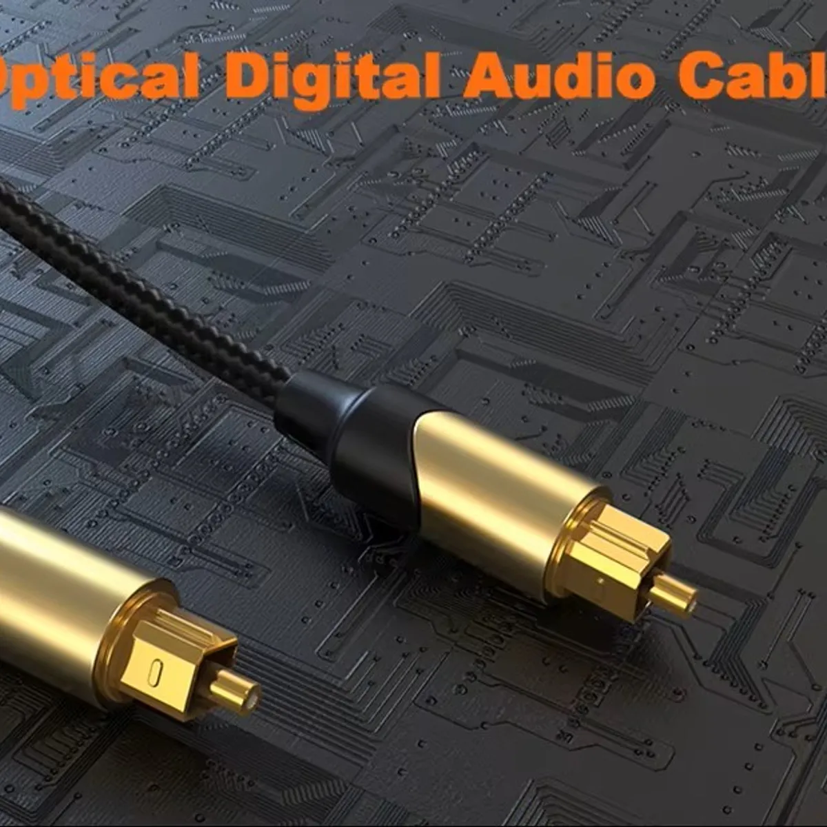 GENERICO - Cable De Sonido Óptico Toslink 3 metros Hi-fi