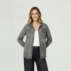 LINEATRE - Camisa Mujer Emilia Negro Lineatré