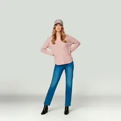 LINEATRE - Gorro Mujer Fiorella Crudo