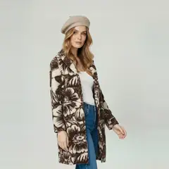 LINEATRE - Boina Mujer Rita Beige