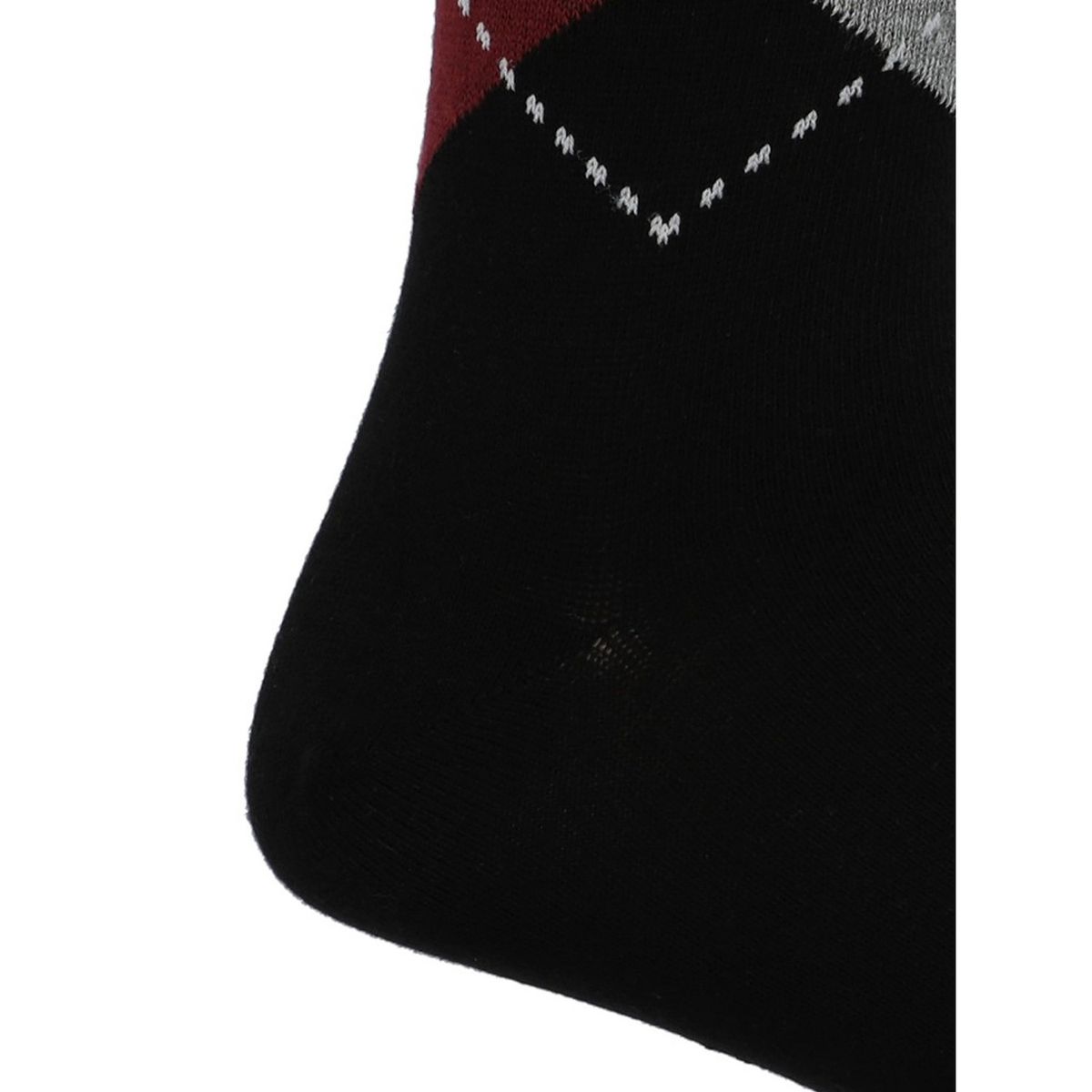 HUSH PUPPIES - Calcetín Algodón Hombre C Cuff Argyle Negro HUSH PUPPIES