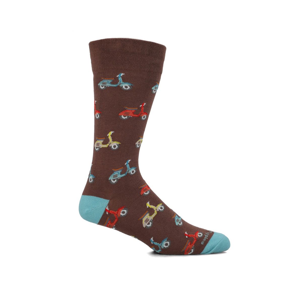 HUSH PUPPIES - Calcetín Algodón Hombre C Cuff Vespa Café HUSH PUPPIES