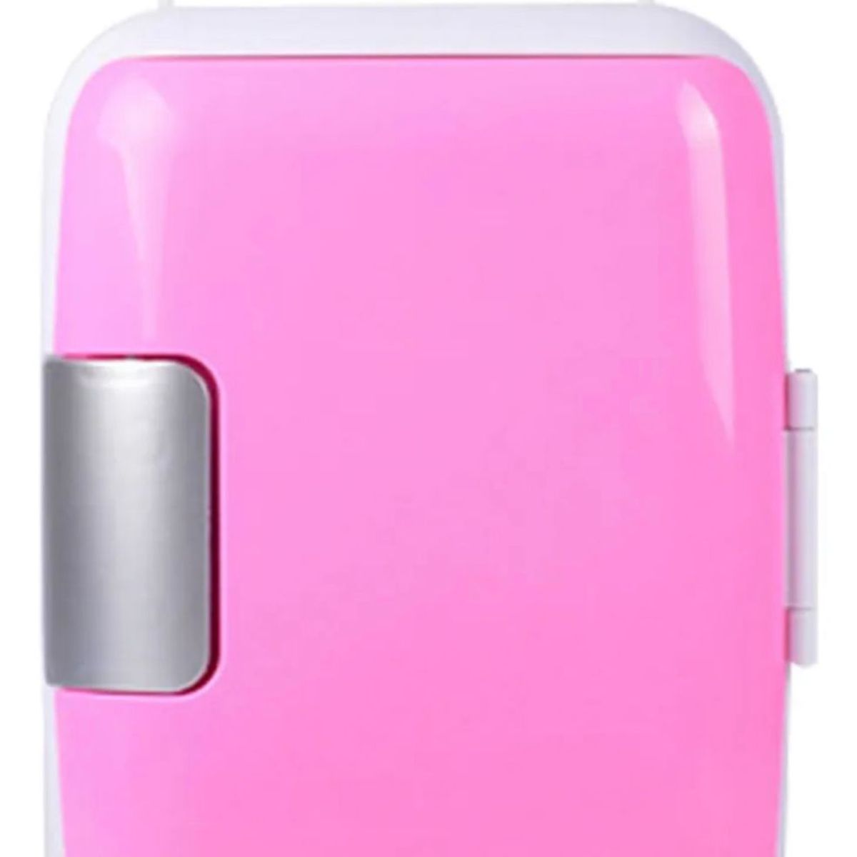 GENERICO - Cooler mini refrigerador auto 12 Volts Rosado