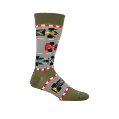 HUSH PUPPIES - Calcetín Algodón Hombre C Pista Verde