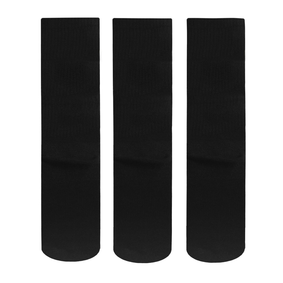 HAKA HONU - Calcetín Unisex Las Tres Puntas Pack Medio Negro Haka Honu