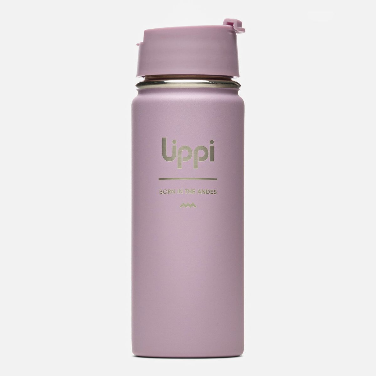 LIPPI - Botella Light Steel Hot Top Bottle 550 ml Rosa Oscuro Lippi I26