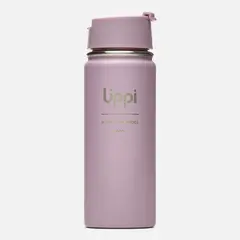 LIPPI - Botella Light Steel Hot Top Bottle 550 ml Rosa Oscuro I26