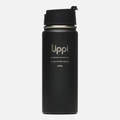 LIPPI - Botella Light Steel Hot Top Bottle 550 ml Negro