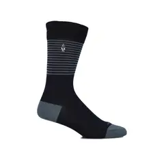 HUSH PUPPIES - Calcetín Algodón Hombre D Lines Dog Emb Azul Oscuro