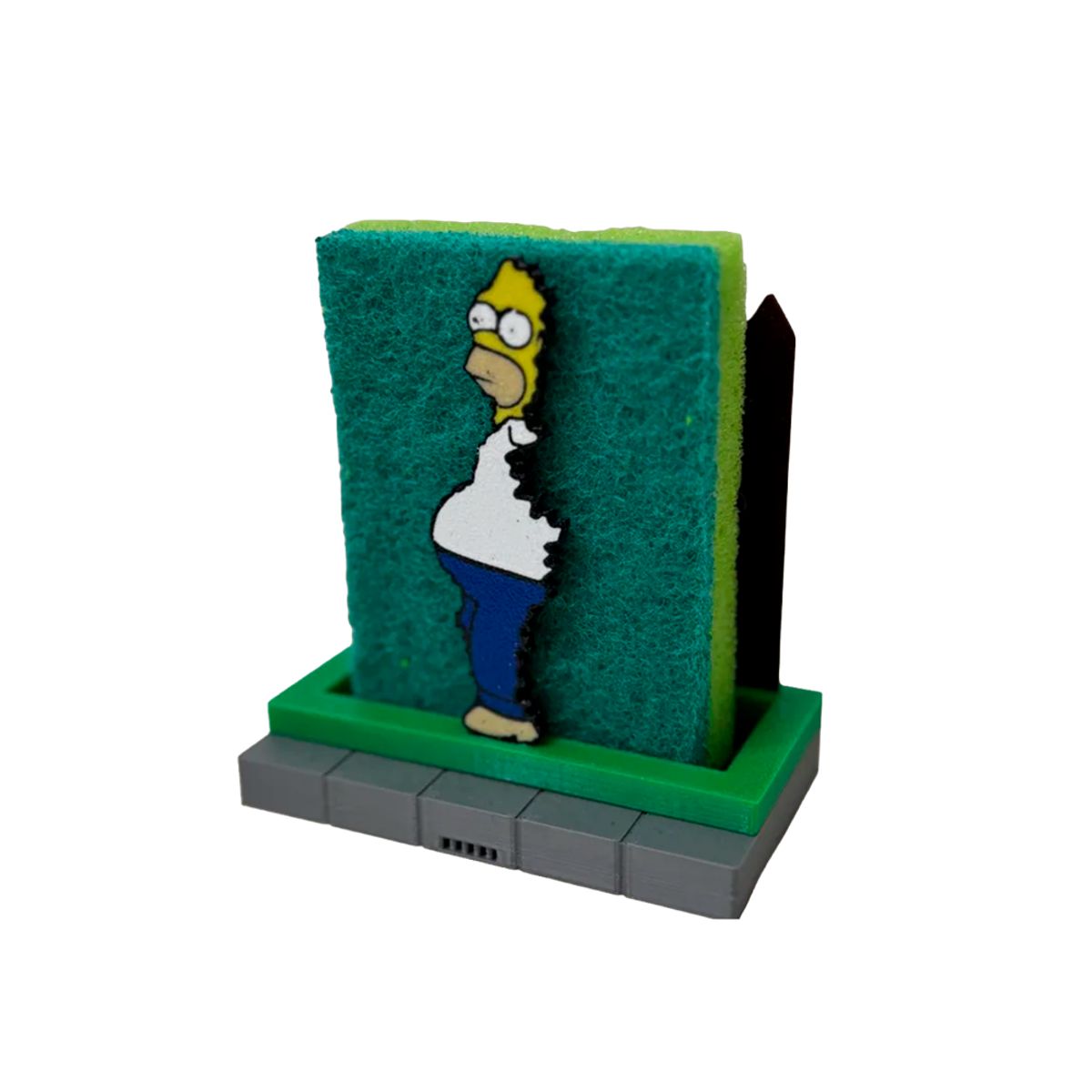 GENERICO - Soporte para esponjas de Homero Simpson