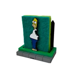 GENERICO - Soporte para esponjas de Homero Simpson