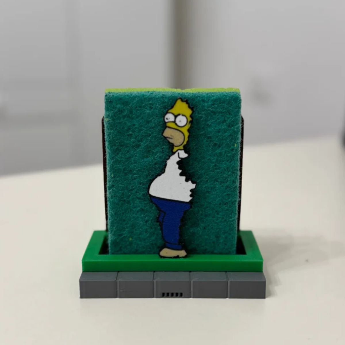 GENERICO - Soporte para esponjas de Homero Simpson