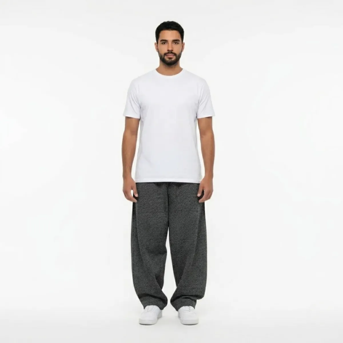DESIGNERS - Buzo Baggy Hombre Algodón Premium  Pantalón Oversize Ancho Recto  Estilo Urbano Holgado