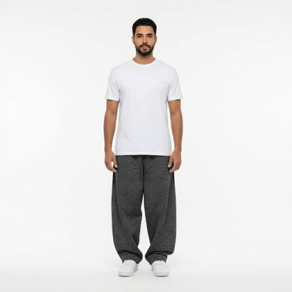 DESIGNERS - Buzo Baggy Hombre Algodón Premium  Pantalón Oversize Ancho Recto  Estilo Urbano Holgado