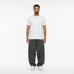 DESIGNERS - Buzo Baggy Hombre Algodón Premium Pantalón Oversize Ancho Recto Estilo Urbano Holgado
