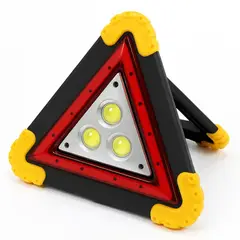 MOVI - Triangulo de Seguridad Recargable con Luz LED y Cargador