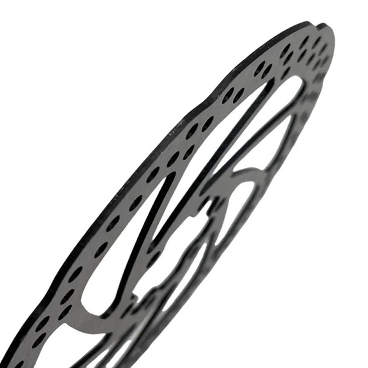 GENERICO - Disco de Freno Bicicleta 160mm 6 Hoyos Cromado