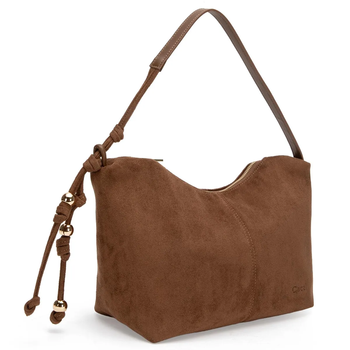 GACEL - Cartera - Oval - Gacel - Chocolate