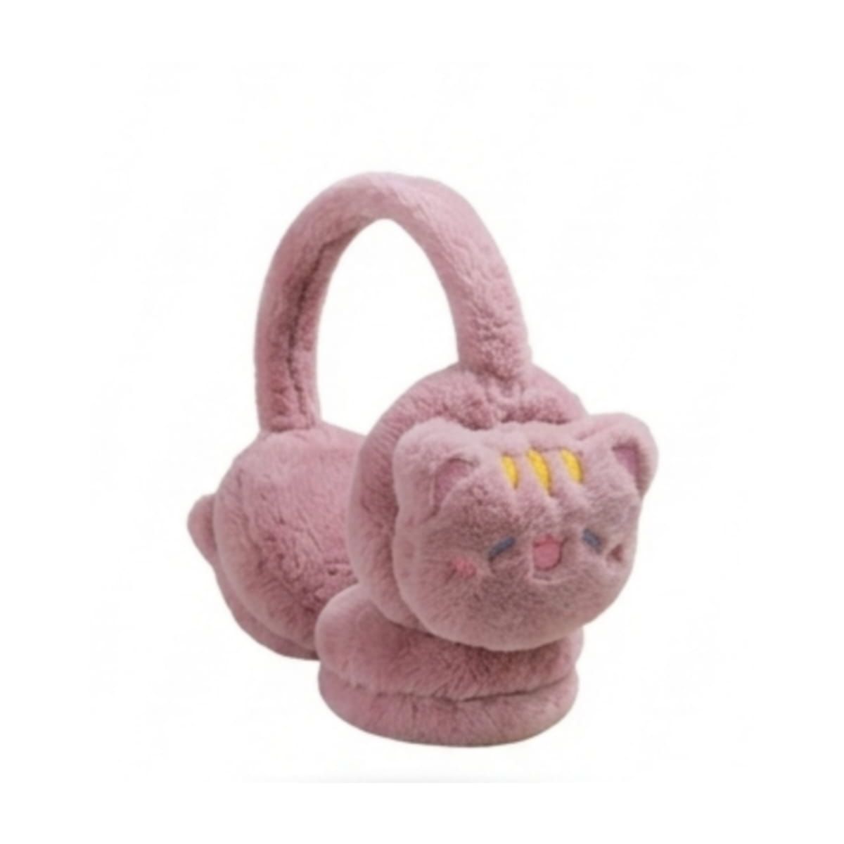 QIKUN - Orejeras de Invierno  Infantil Kawaii Orejeras De Gato Gatito