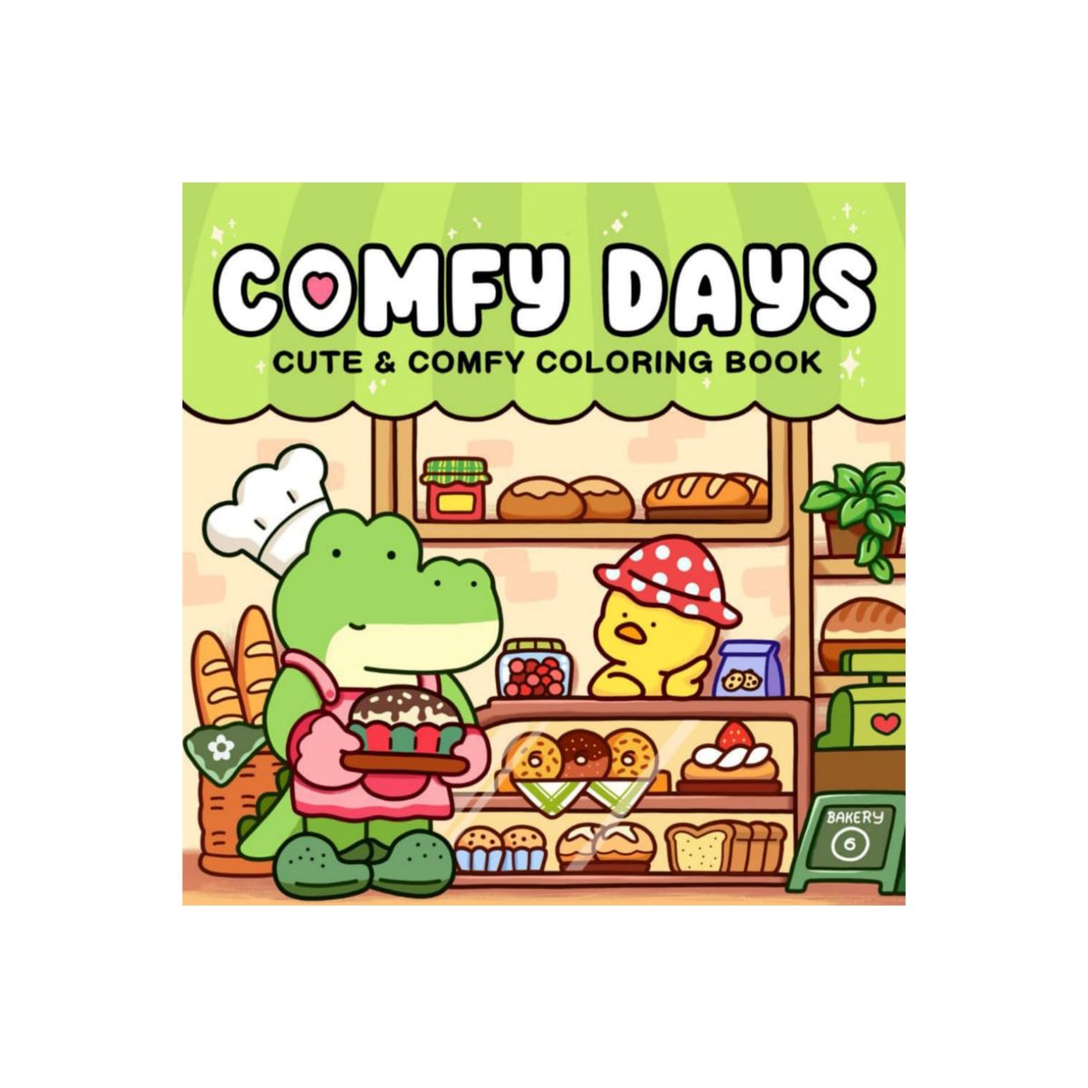 GENERICO - Libro para Colorear Bobbie Goods  Comfy Days