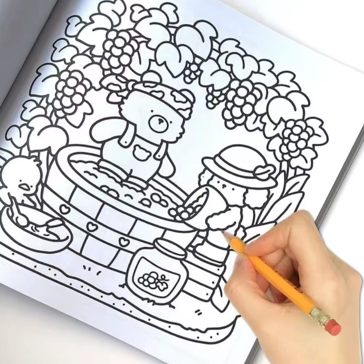 GENERICO - Libro para Colorear Bobbie Goods  Comfy Days