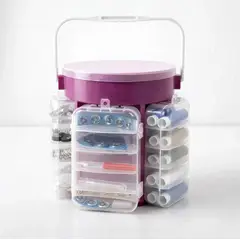 MOVI - Costurero Organizador 210 Piezas Set Costura Completo Portátil Hogar