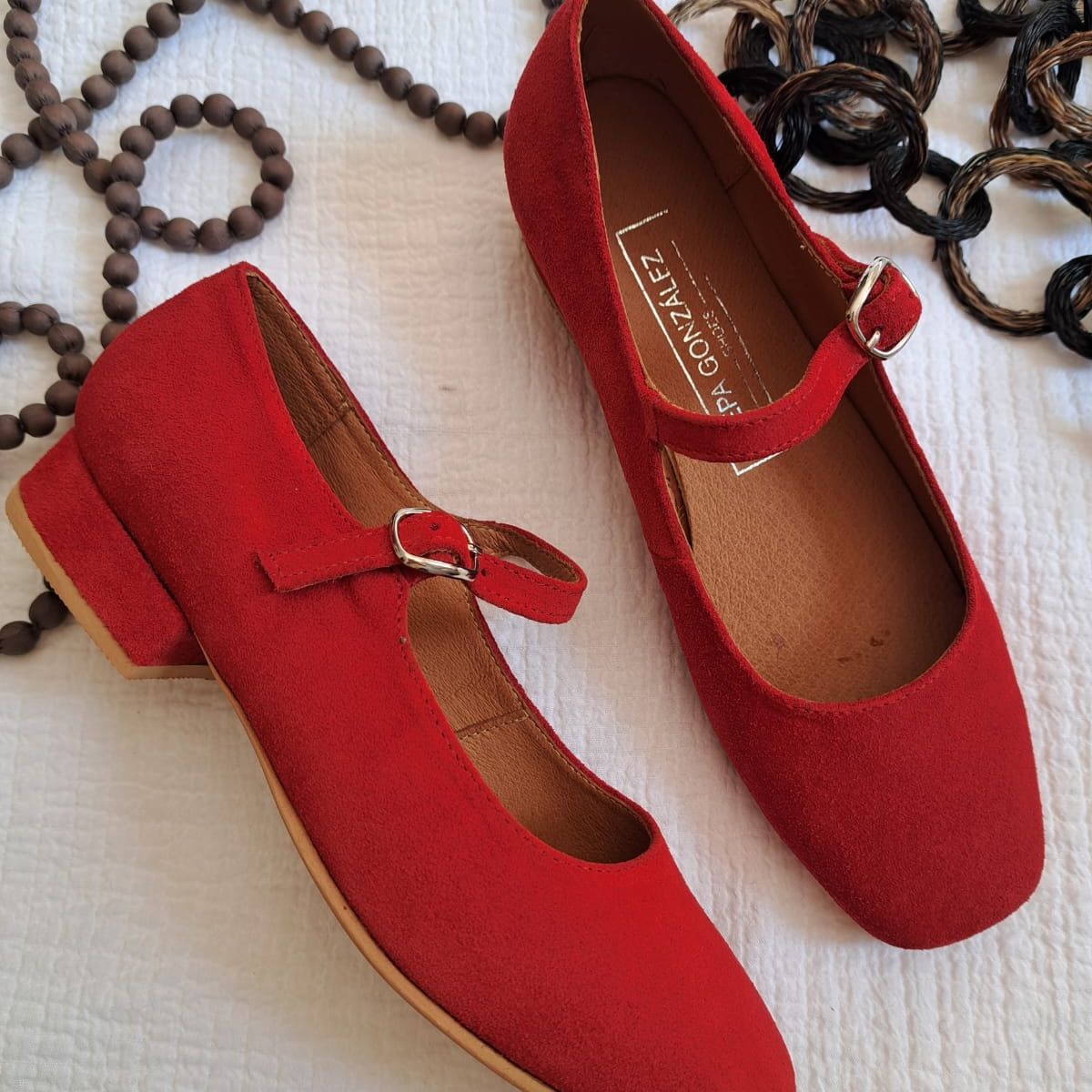 PEPA GONZALEZ - BALLERINA RENO ROJO