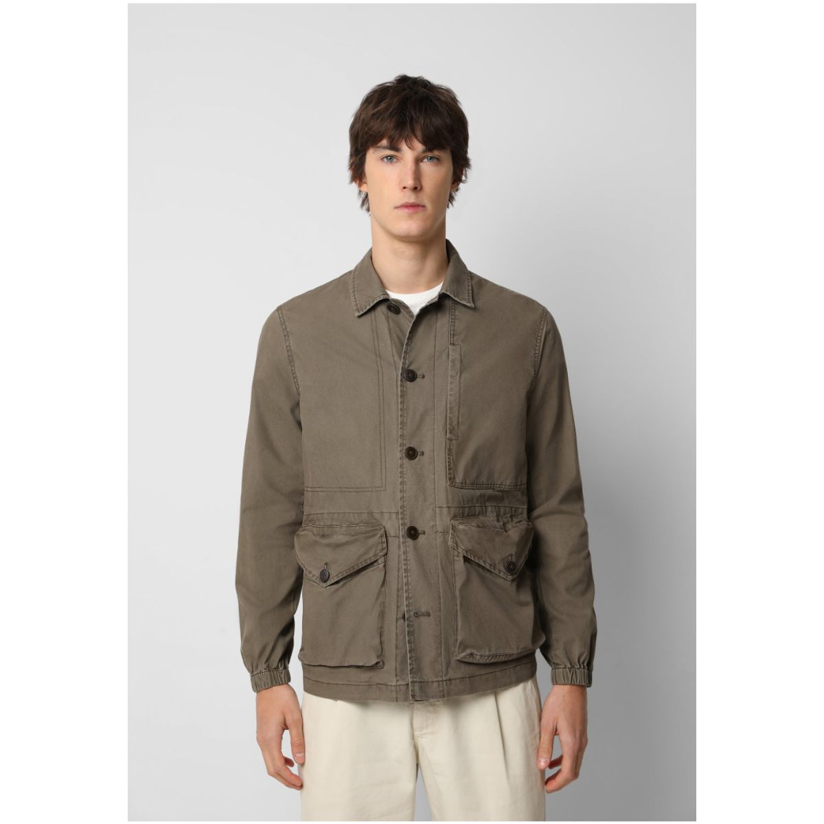 SCALPERS - Chaqueta Bolsillos Khaki