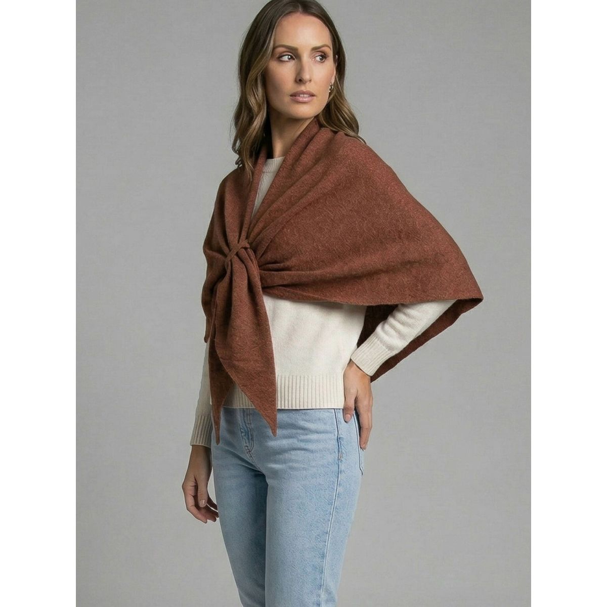 ANONIMASTORE - Bufanda echarpe Triangular