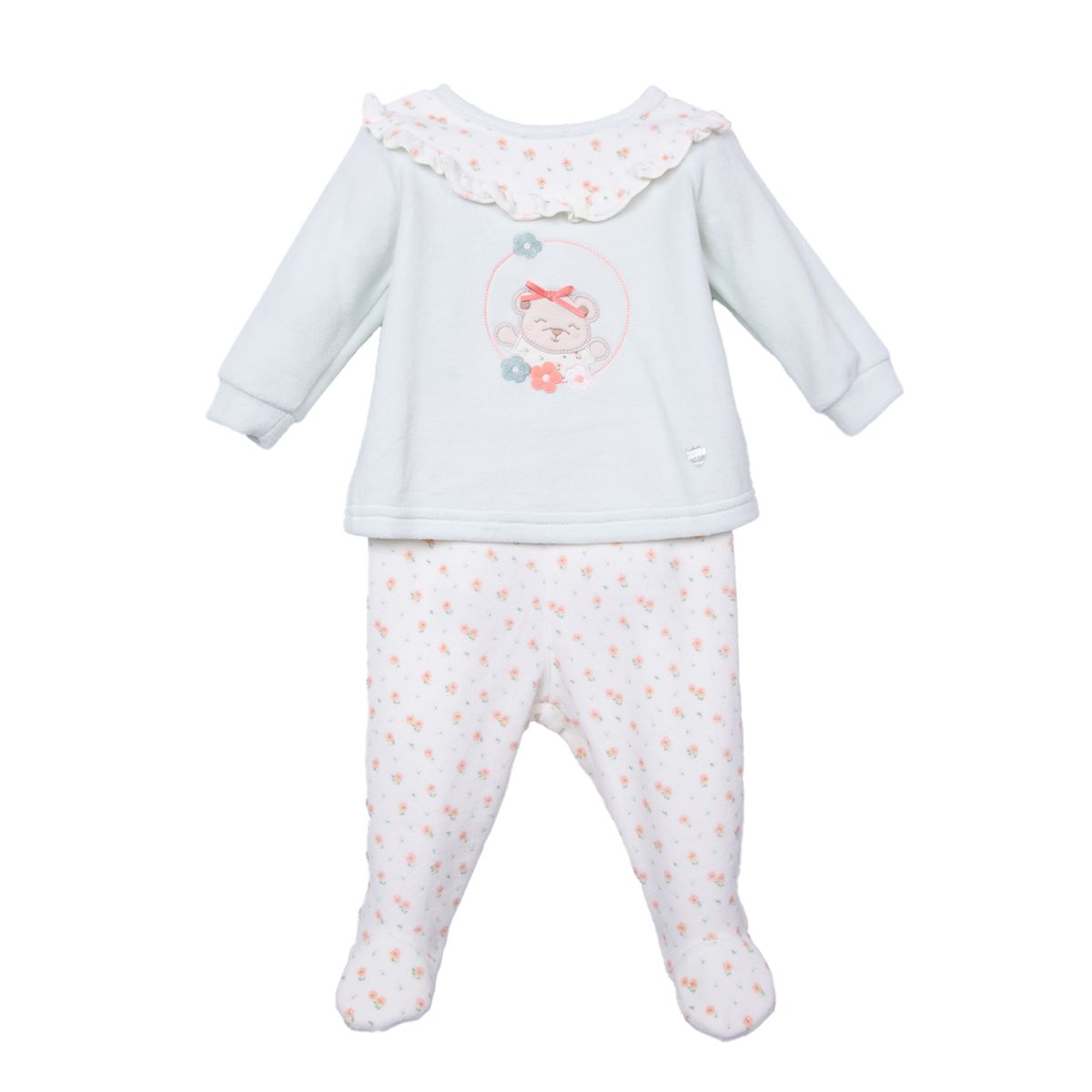 PILLIN - Conjunto  Verde Niña Pillin PVD305-26VER