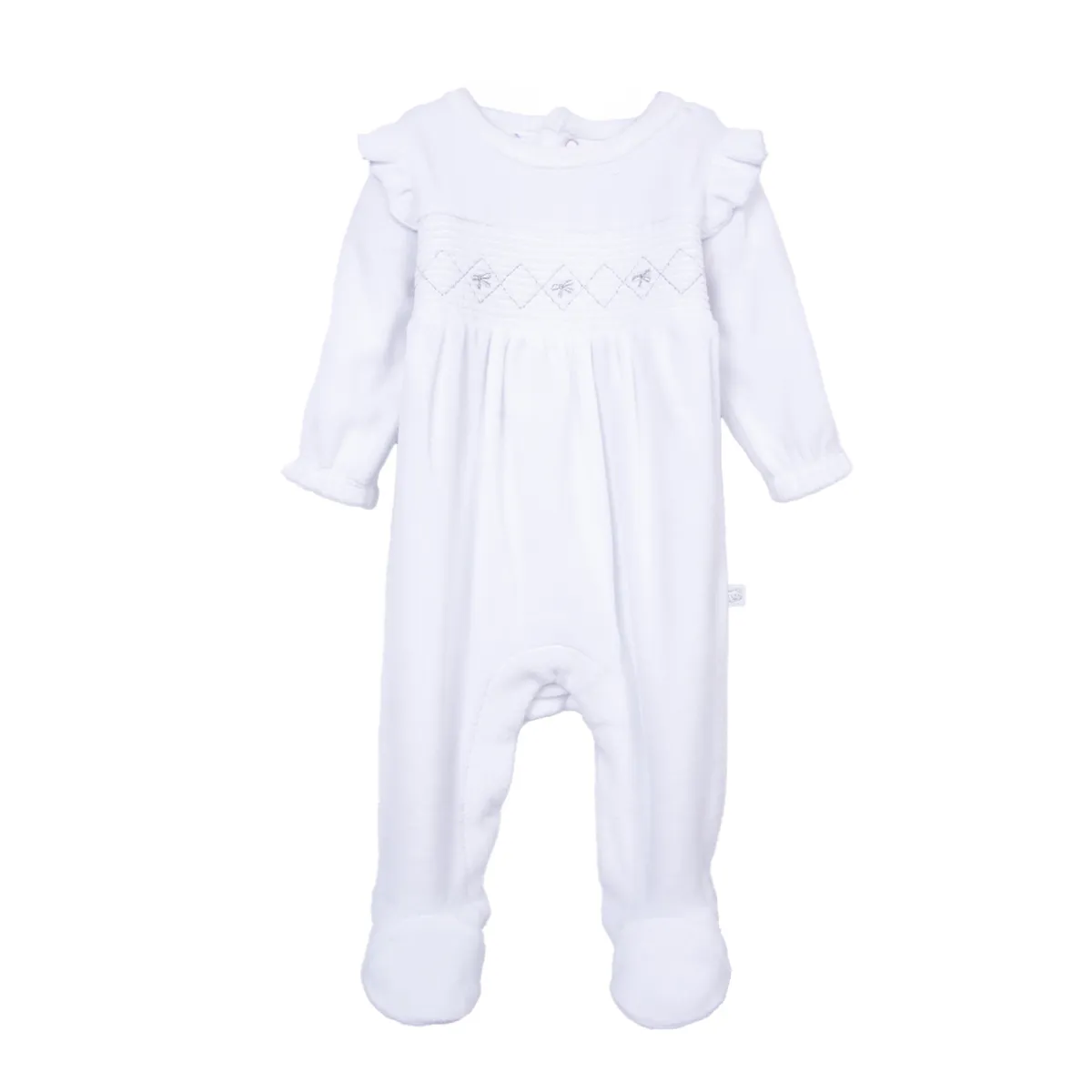 PILLIN - Osito  Blanco Niña Pillin PVD307-26BCO