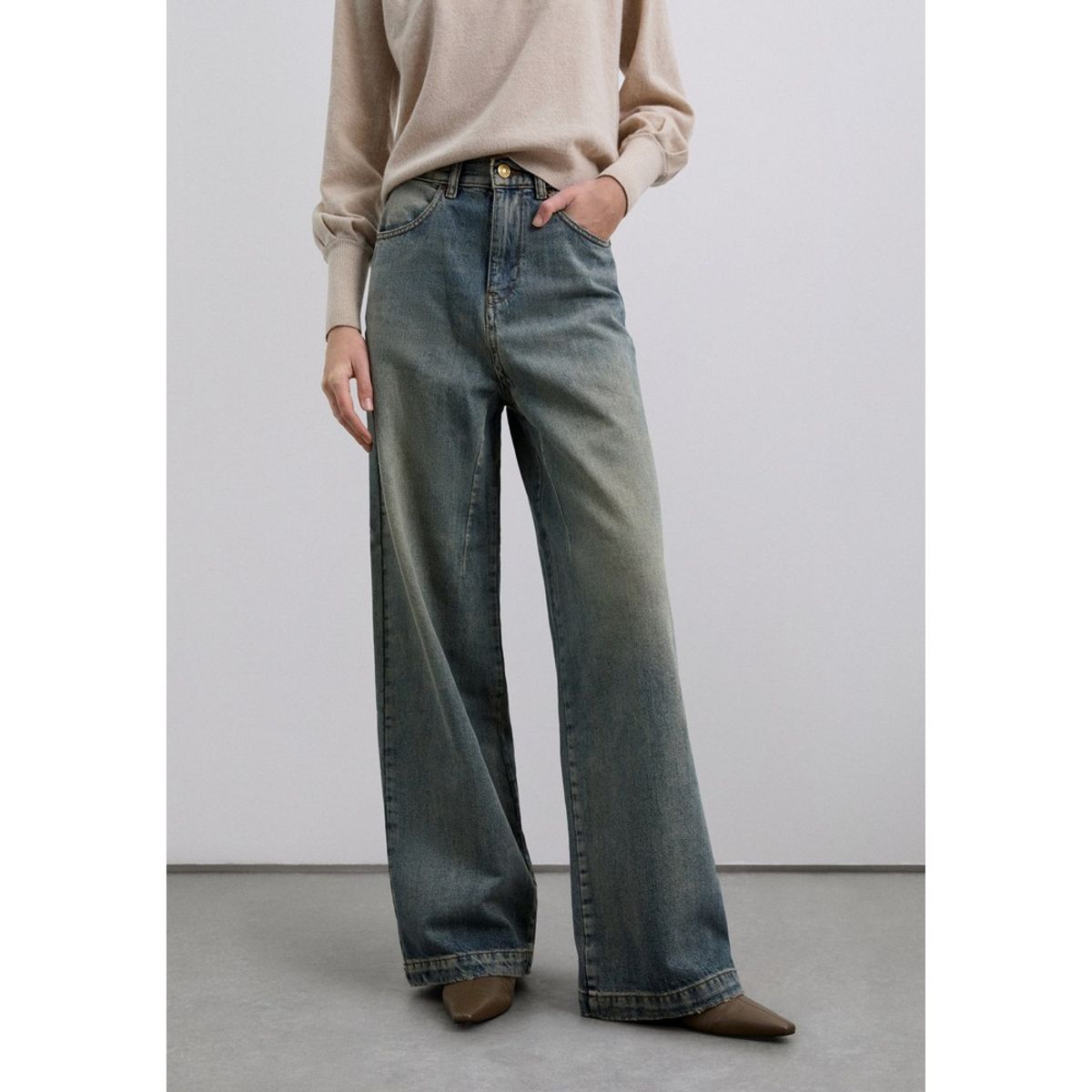 SCALPERS - Jeans Full Length Tiro Alto