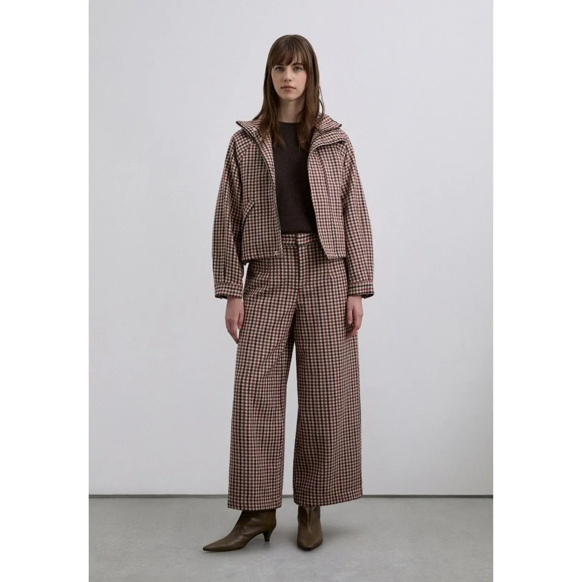 SCALPERS - Pantalón Culotte Cuadros