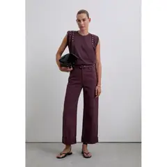 SCALPERS - Pantalón Denim Culotte