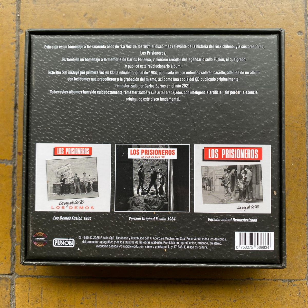 GENERICO - Los Prisioneros - La Voz De Los ’80 CD Boxset 2025